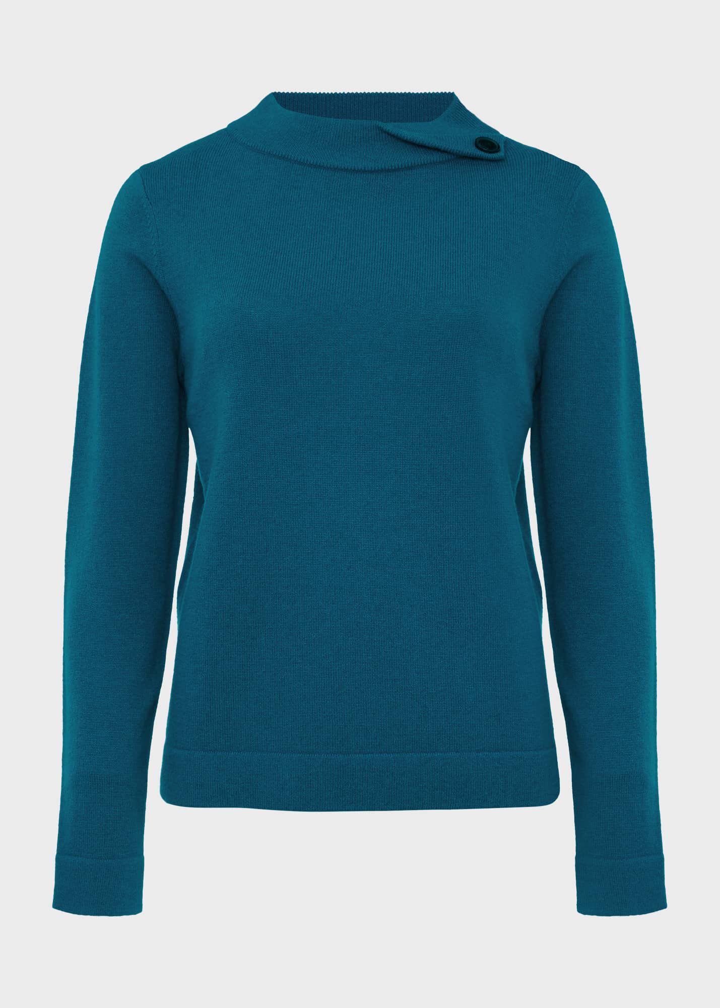 ホブズ HOBBS TALIA PULLOVER （PETROL BLUE） ホブズ HOBBS TALIA PULLOVER （PETROL BLUE） -ファッション
